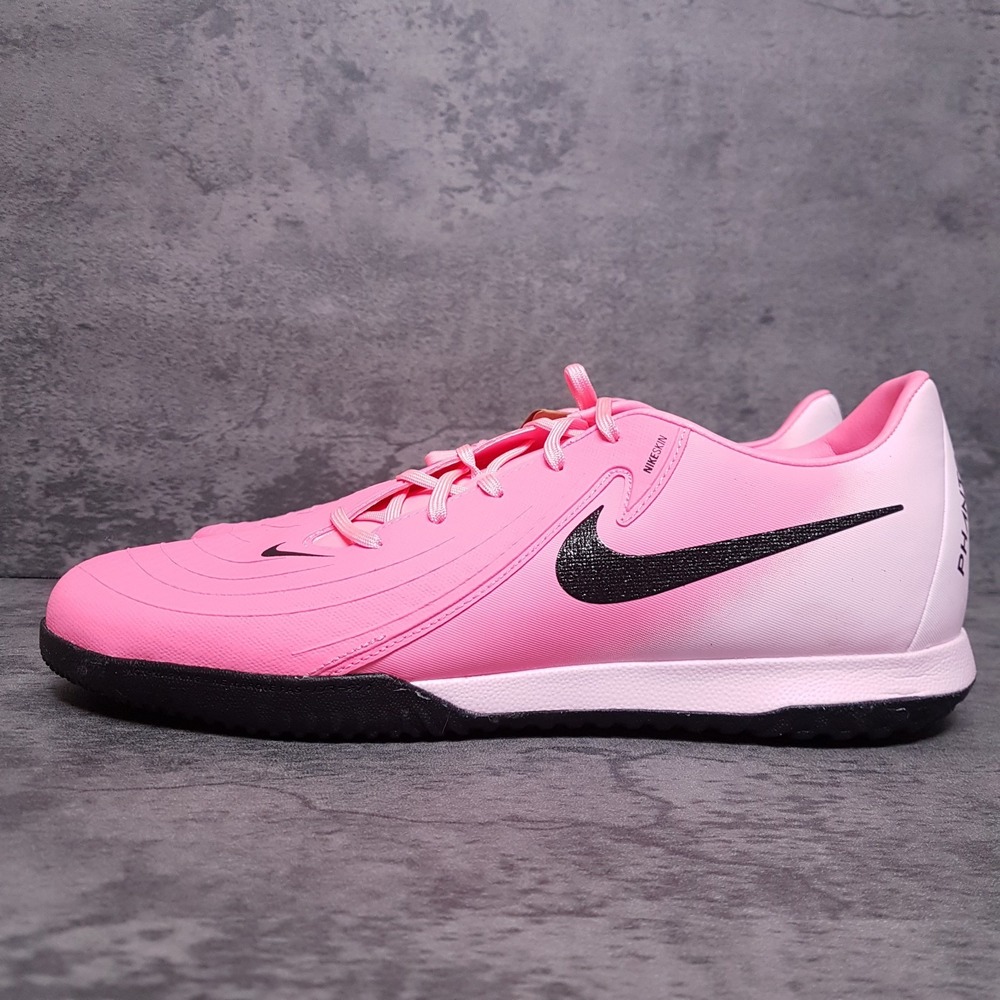 NIKE Phantom Gx II 2 Academy Ic Soccer Shoes Mens 7 Womens 8.5 Sunset Pink Black